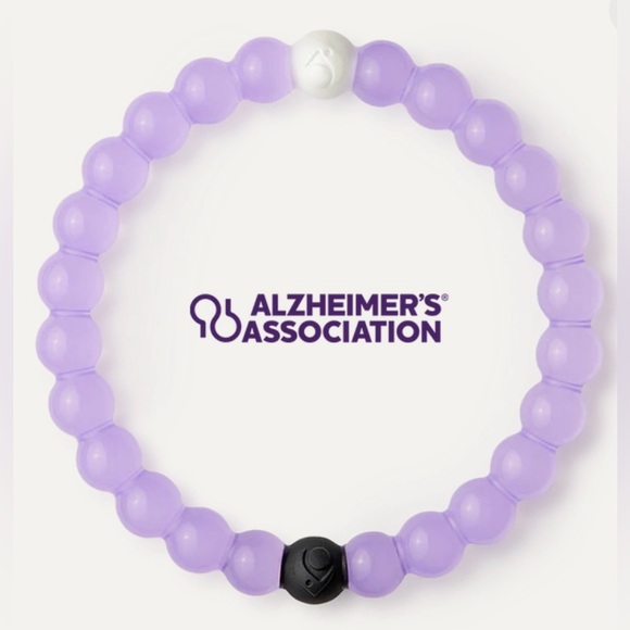 LOKAI Medium Translucent Lavender Alzheimer’s Association Cause Bracelet Boho - Picture 1 of 5